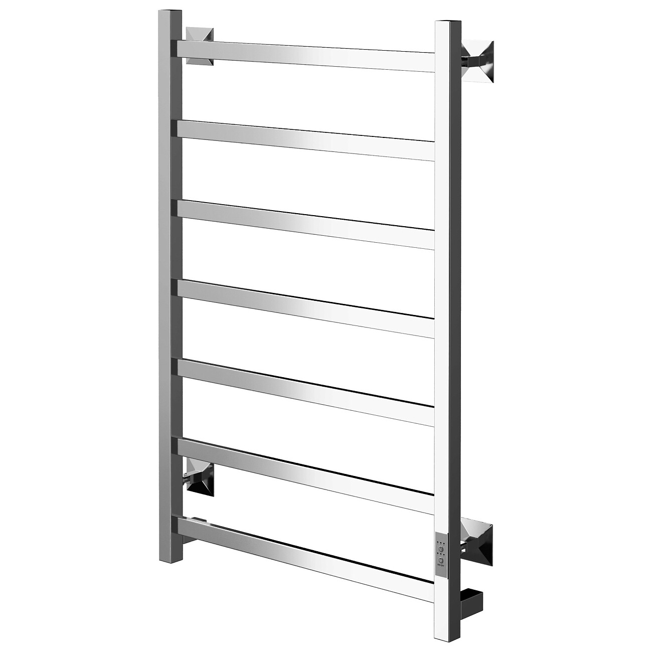 Полотенцесушитель электрический 80х50 см хром Ewrika "Пенелопа КВ7" - изображение 4