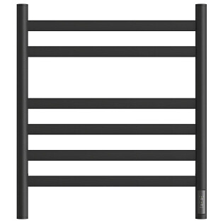 Полотенцесушитель электрический правый 50х60 см черный Point &quot;Селена&quot; PN16856B П6