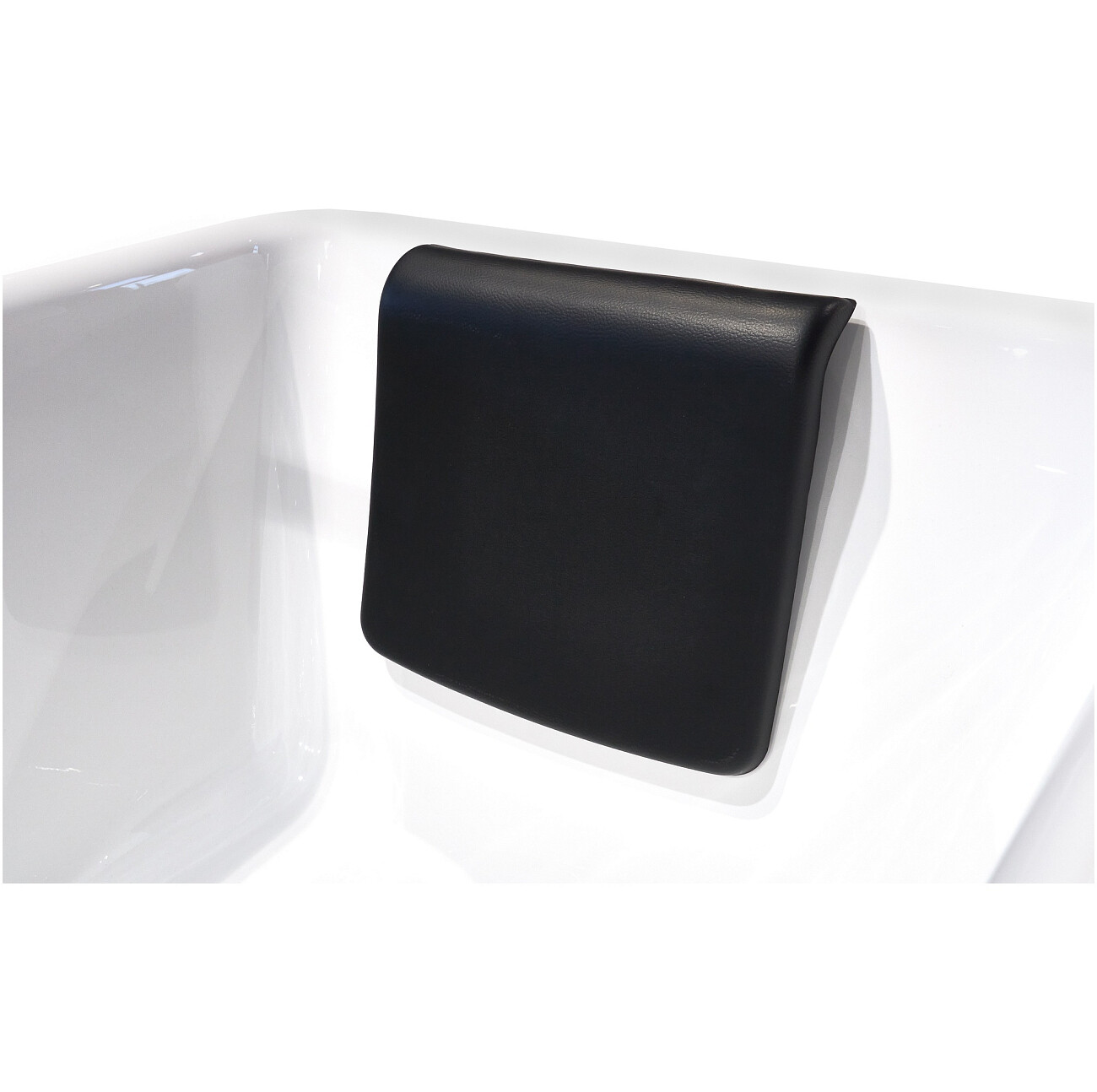 Подголовник для ванны полиуретановый черный Creto 1-08PB - изображение 6