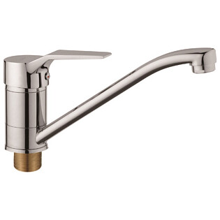 Смеситель для кухни однорычажный хром D-Lin D153403