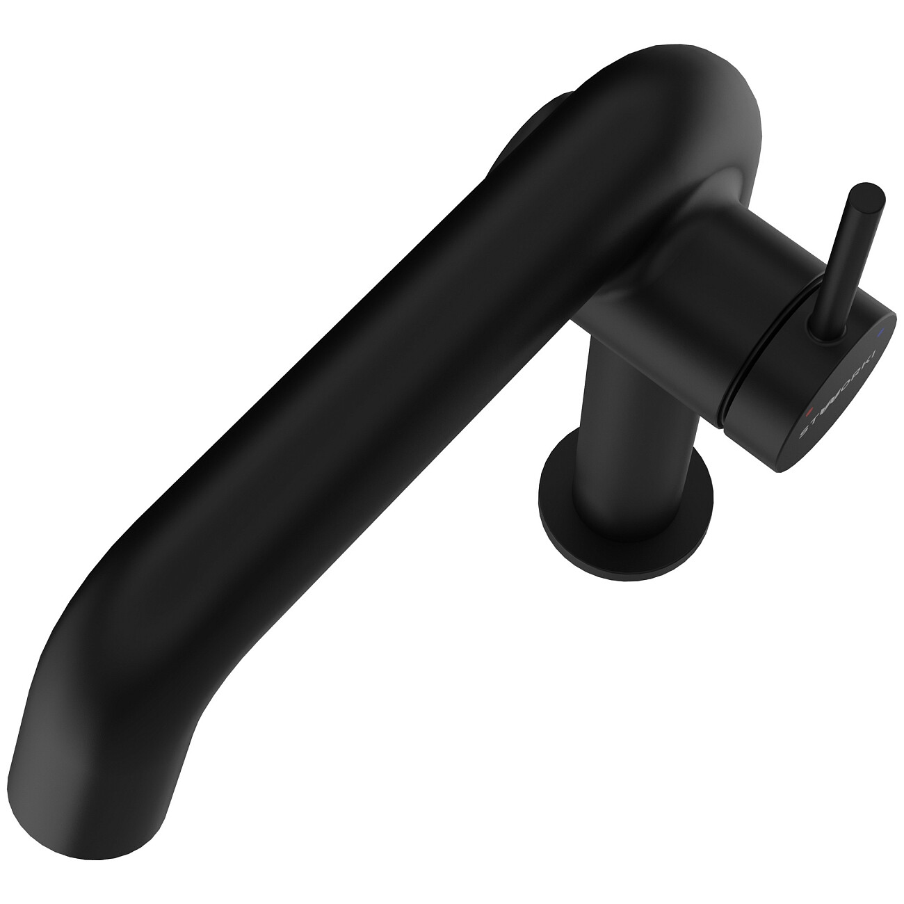 Смеситель для раковины однорычажный черный Stworki "Лунд" S25010BK - изображение 10