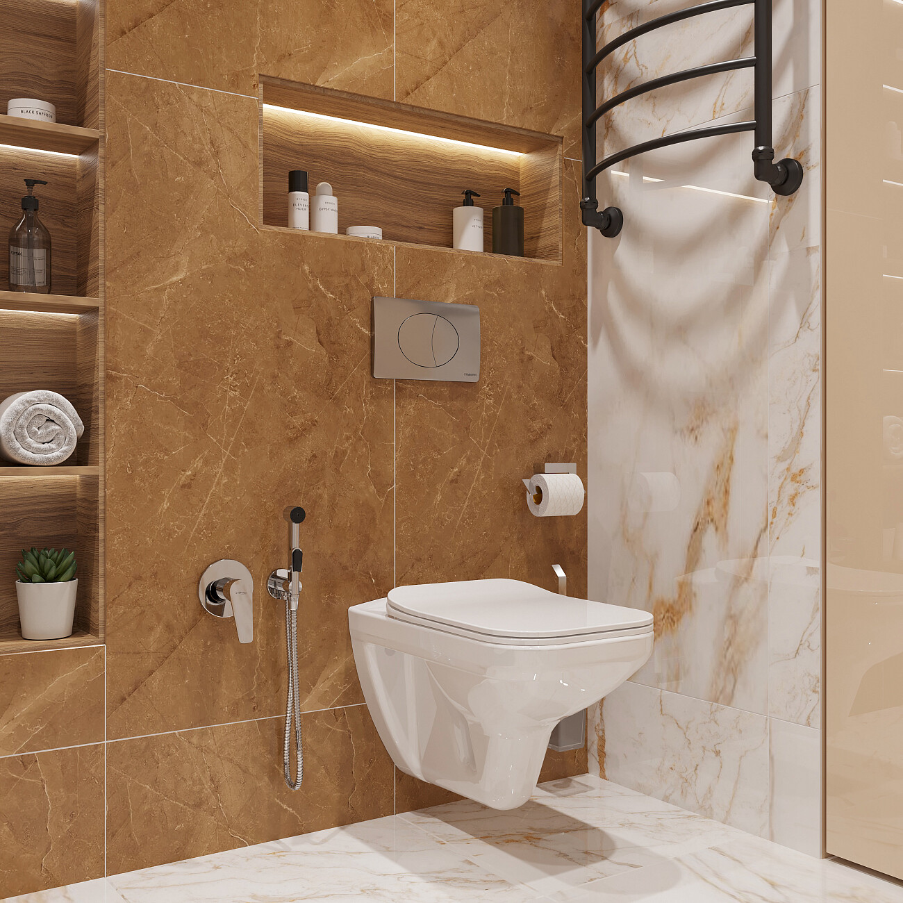 Унитаз подвесной с сиденьем микролифт белый Stworki "Дублин" SETK3504-0605-001-1-6000 - изображение 4