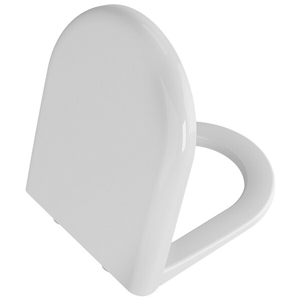Сиденье для унитаза с микролифтом белое Vitra Zentrum 94-003-009 - изображение 1