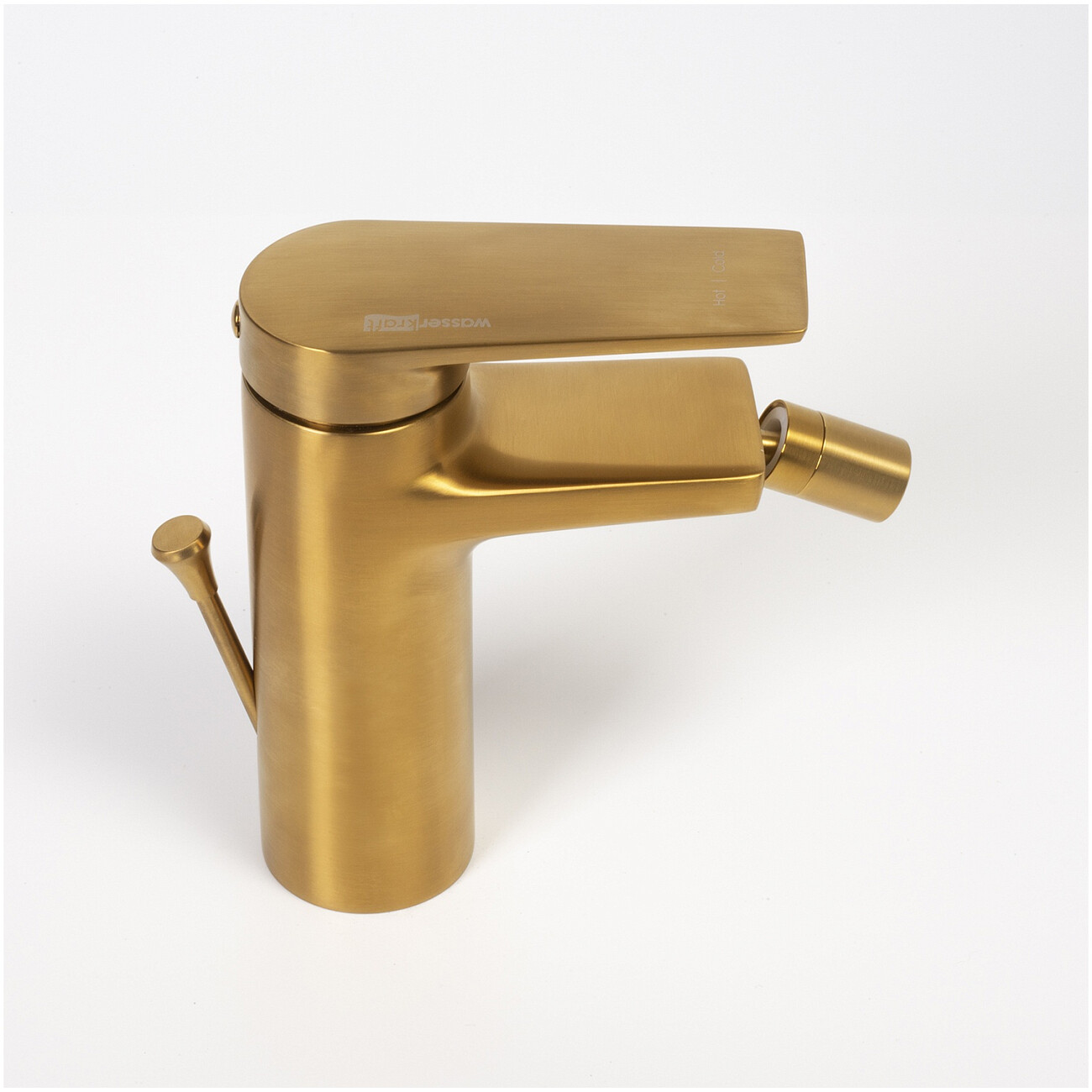 Смеситель для биде из латуни золото Wasserkraftй 5506 - изображение 5