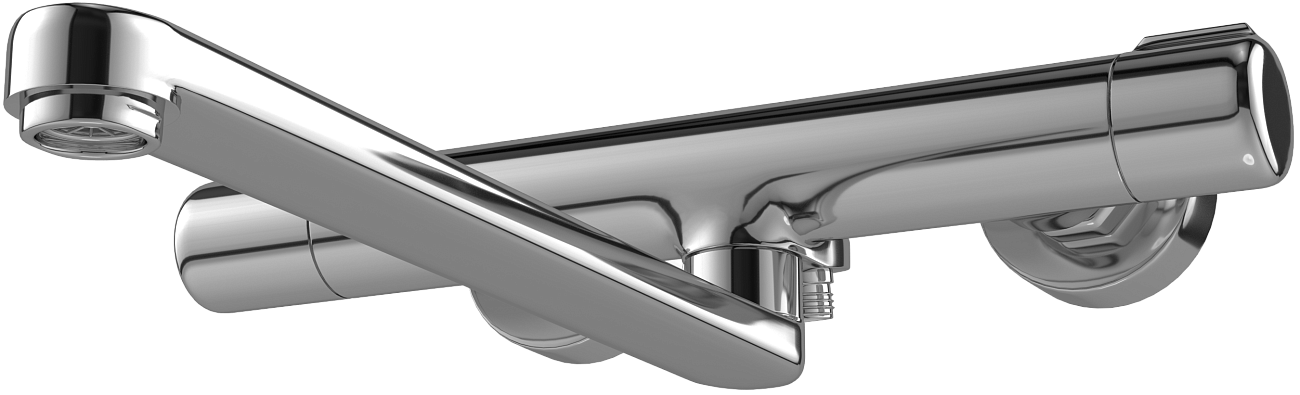 Универсальный смеситель хром Stworki "Лунд" LU-04cr - изображение 2