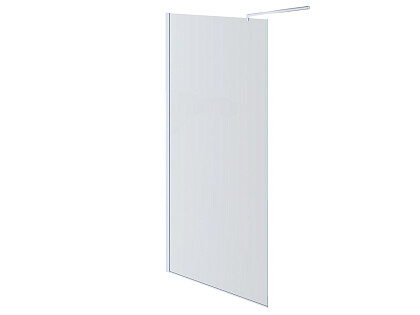 Душевая перегородка с держателем 140x200 см прозрачная Walk in AQ WIW 14020CH
