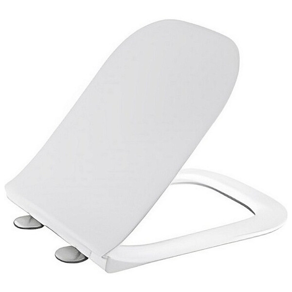 Сидение для унитаза из дюропласта с микролифтом белое Cerutti SPA Bella CT8839 - изображение 1