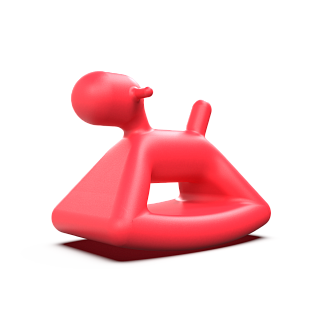 Качалка детская красная "Собака" Skippy 55 Chili Red