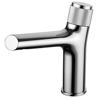 Смеситель для раковины кнопочный хром Lemark Project LM4676C