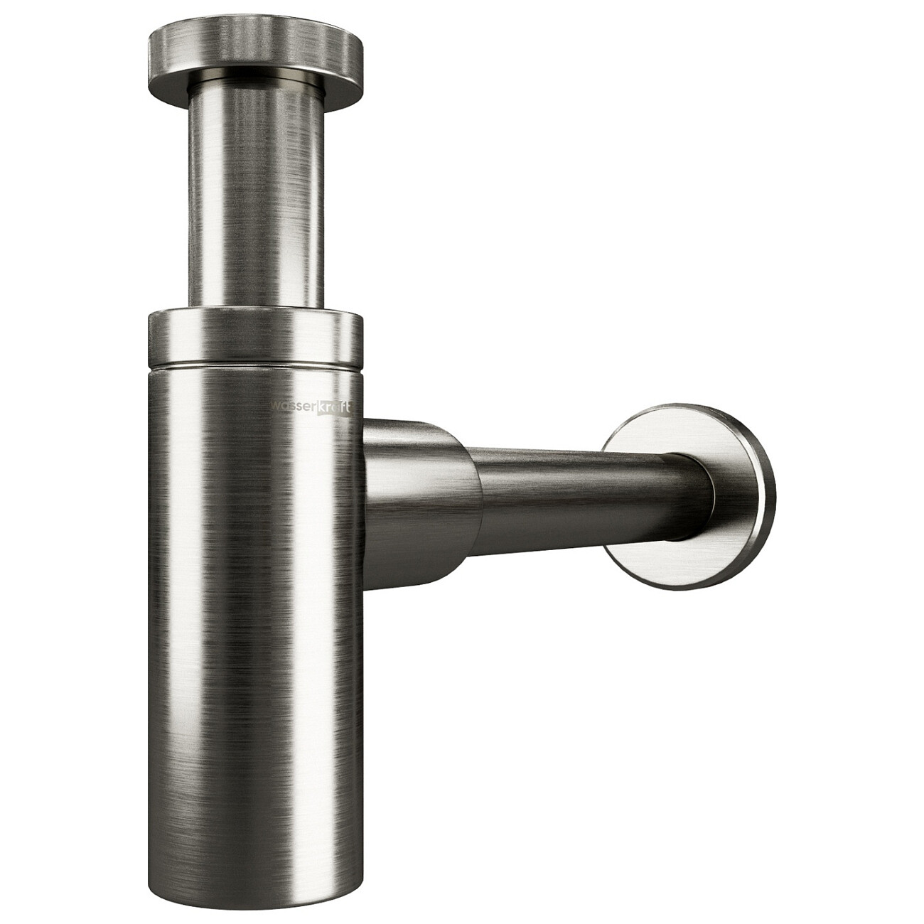 Сифон для раковины латунный оружейная сталь Wasserkraft A172 - изображение 2