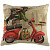 Подушка с картинкой Scooter Dogs Red