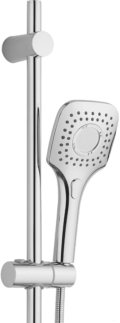 Душевая стойка с держателем и мыльницей хром Stworki "Ставангер" SV-04cr - изображение 3