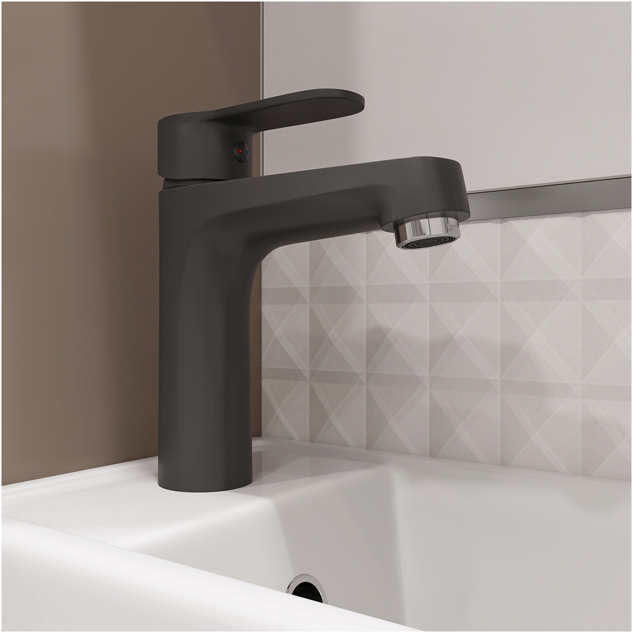 Раковина фарфоровая накладная 41 см белая Diwo "Енисей" 40 RDE-40 - изображение 6