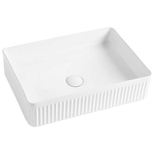 Раковина накладная прямоугольная 50 см белая Point &quot;Деметра&quot; PN43122