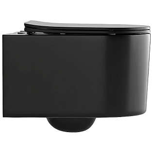 Унитаз подвесной безободковый черный матовый Cerutti SPA Tanaro Aria MB CT9238