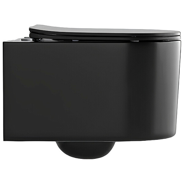 Унитаз подвесной безободковый черный матовый Cerutti SPA Tanaro Aria MB CT9238 - изображение 1