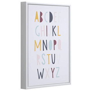Постер с алфавитом в деревянной раме 29,7 x 42 см Keila