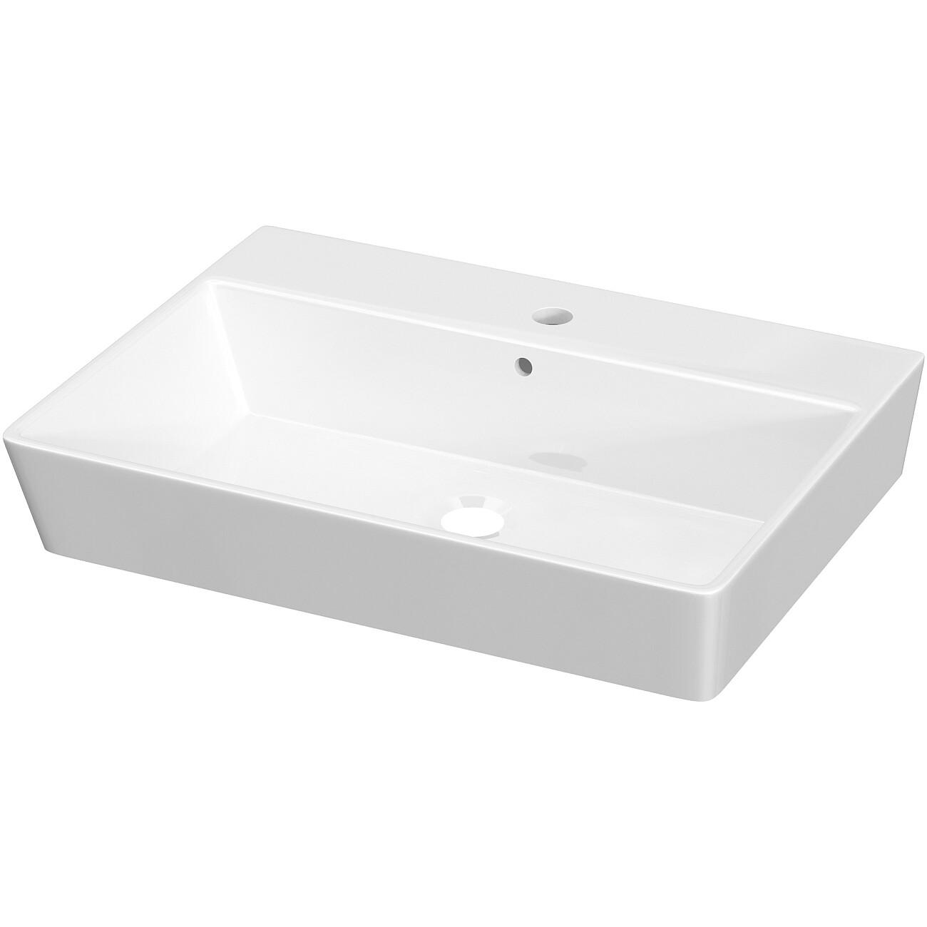 Раковина подвесная 60 см белая Diwo "Архангельск" VG 0060 - изображение 8