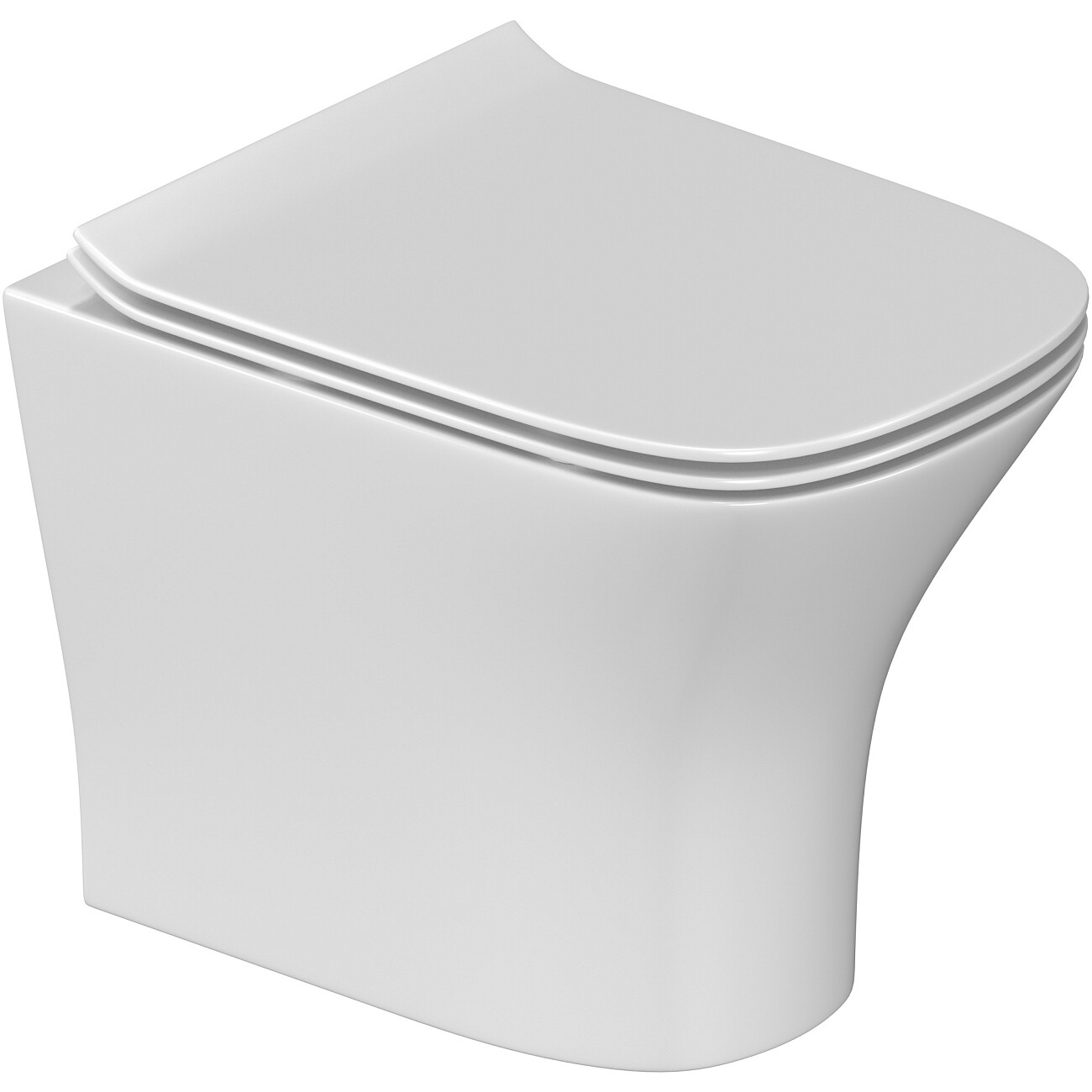 Унитаз подвесной Stworki "Олланд" S01401WH с инсталляцией 510162 и кнопкой 230824 - изображение 8