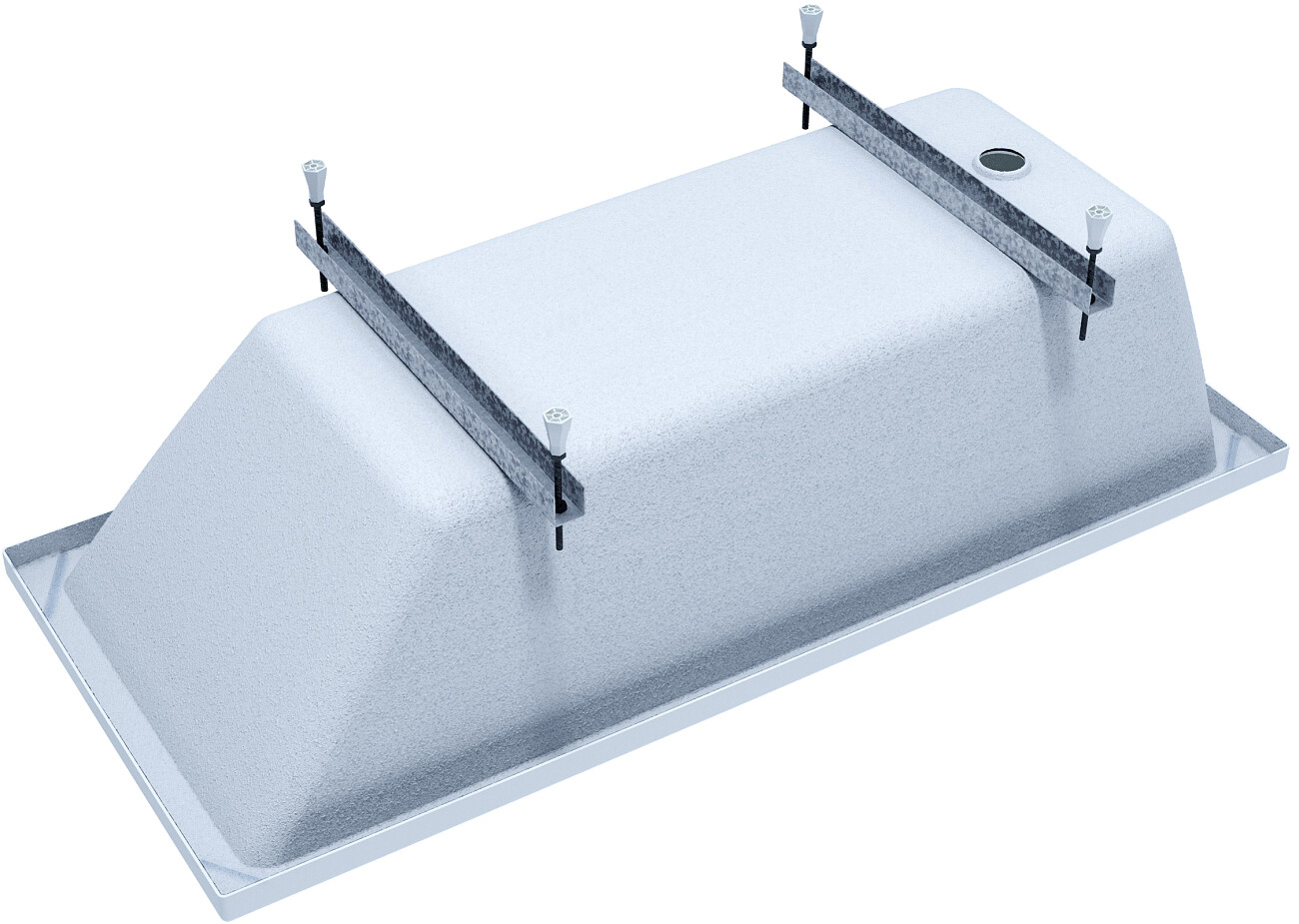 Ванна акриловая 80х180 см белая Diwo "Суздаль" Щ0000046598 - изображение 7