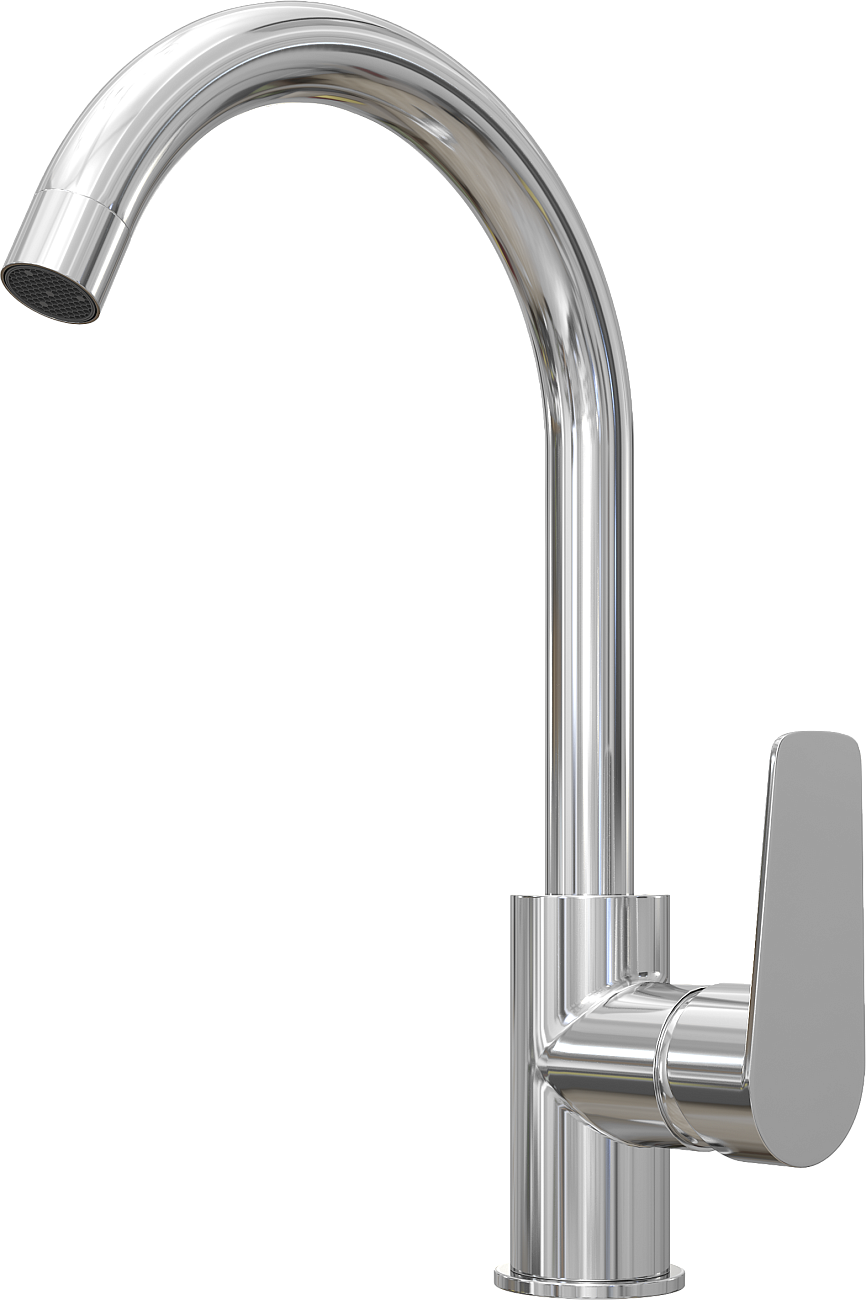 Смеситель для кухни однорычажный хром Domaci "Равенна" ND-05cr - изображение 3