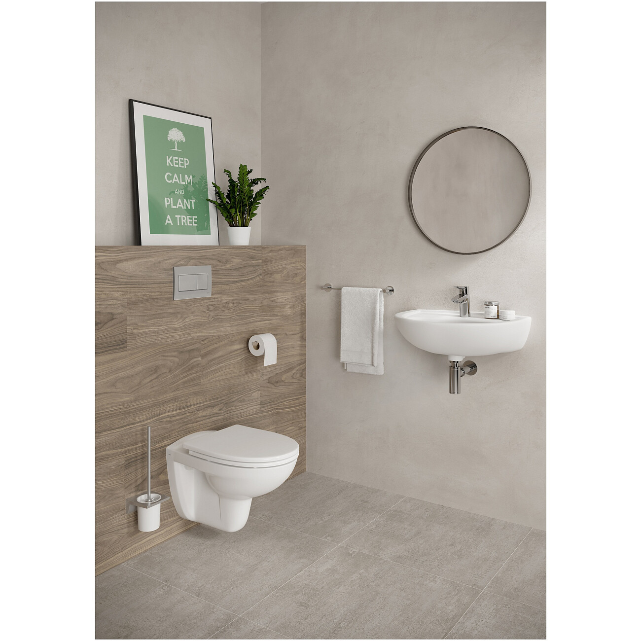 Унитаз подвесной фарфоровый белый Vitra Normus 6855B003-0101 - изображение 3