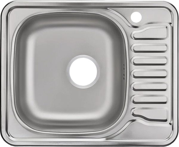 Мойка кухонная сталь Domaci "Равенна" Fort DCO 580х480 (6) L2TG L - изображение 1