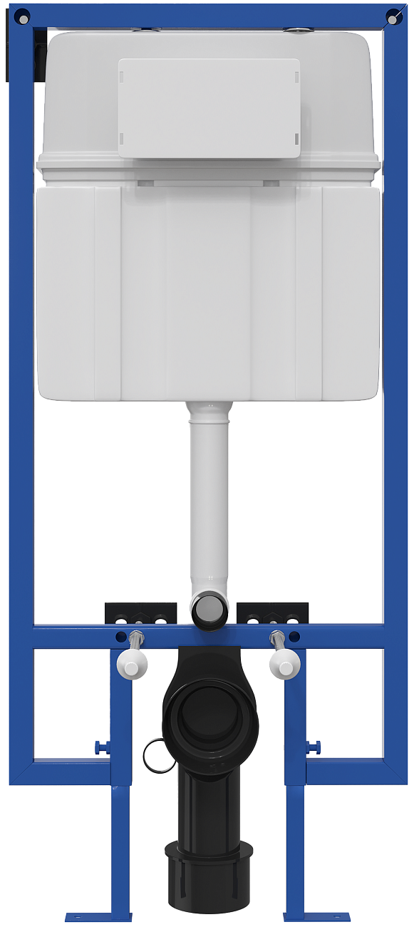 Унитаз подвесной белый Stworki "Карлстад" 5610 с инсталляцией 510163 и кнопкой "Хельсинки" 500471 - изображение 9
