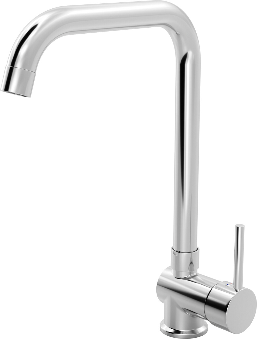 Смеситель для кухни хром Mega Didim MG-CM107 - изображение 9