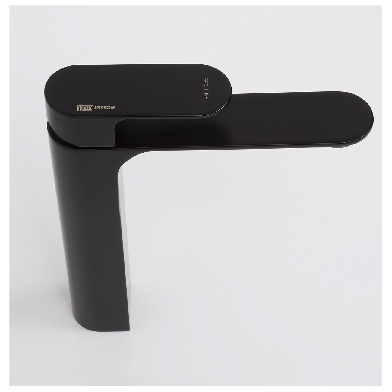 Смеситель для раковины из латуни черный Wasserkraft 7403H - изображение 8