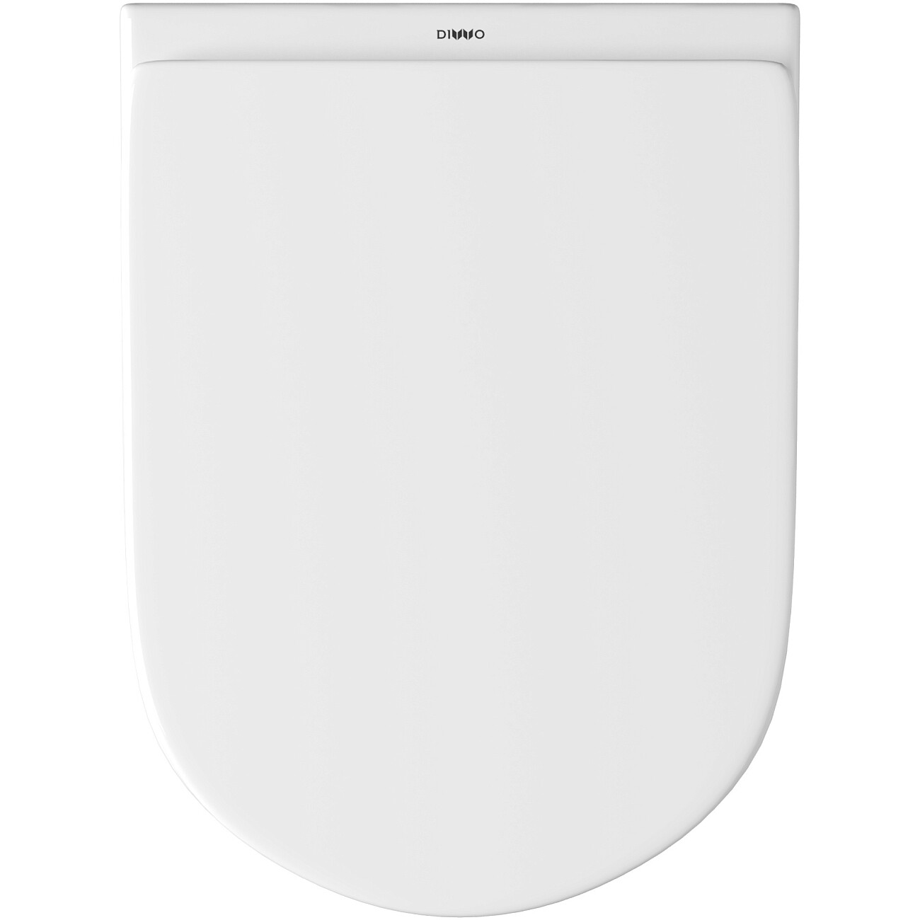 Унитаз подвесной овальный безободковый с микролифтом белый Diwo 11337-1-2 11Z-IG11 - изображение 3