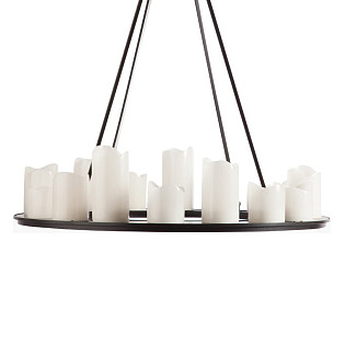 Люстра Altar candles белая, чёрная
