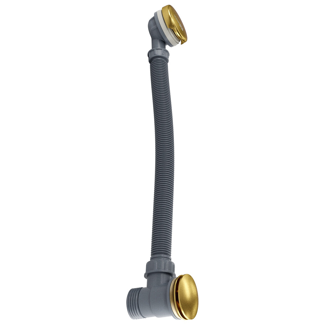 Слив-перелив для ванны автомат круглый золотой Wasserkraft A203 - изображение 2