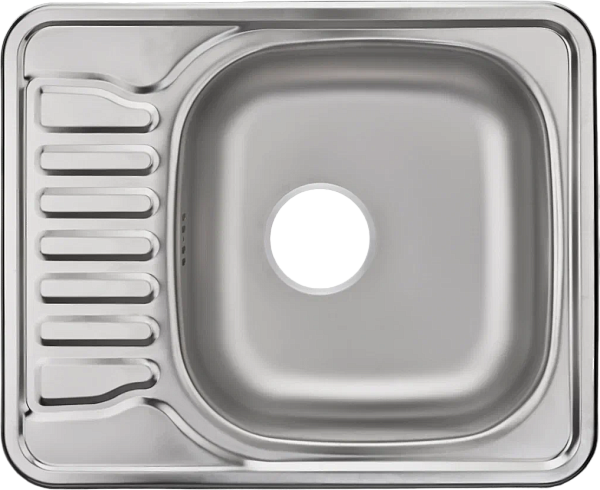 Мойка кухонная сталь Domaci "Равенна" Fort DCO 580х480 (6) OTG - изображение 1