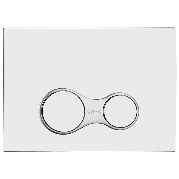 Кнопка смыва хром глянцевый Vitra Sirius 740-0480 - изображение 1