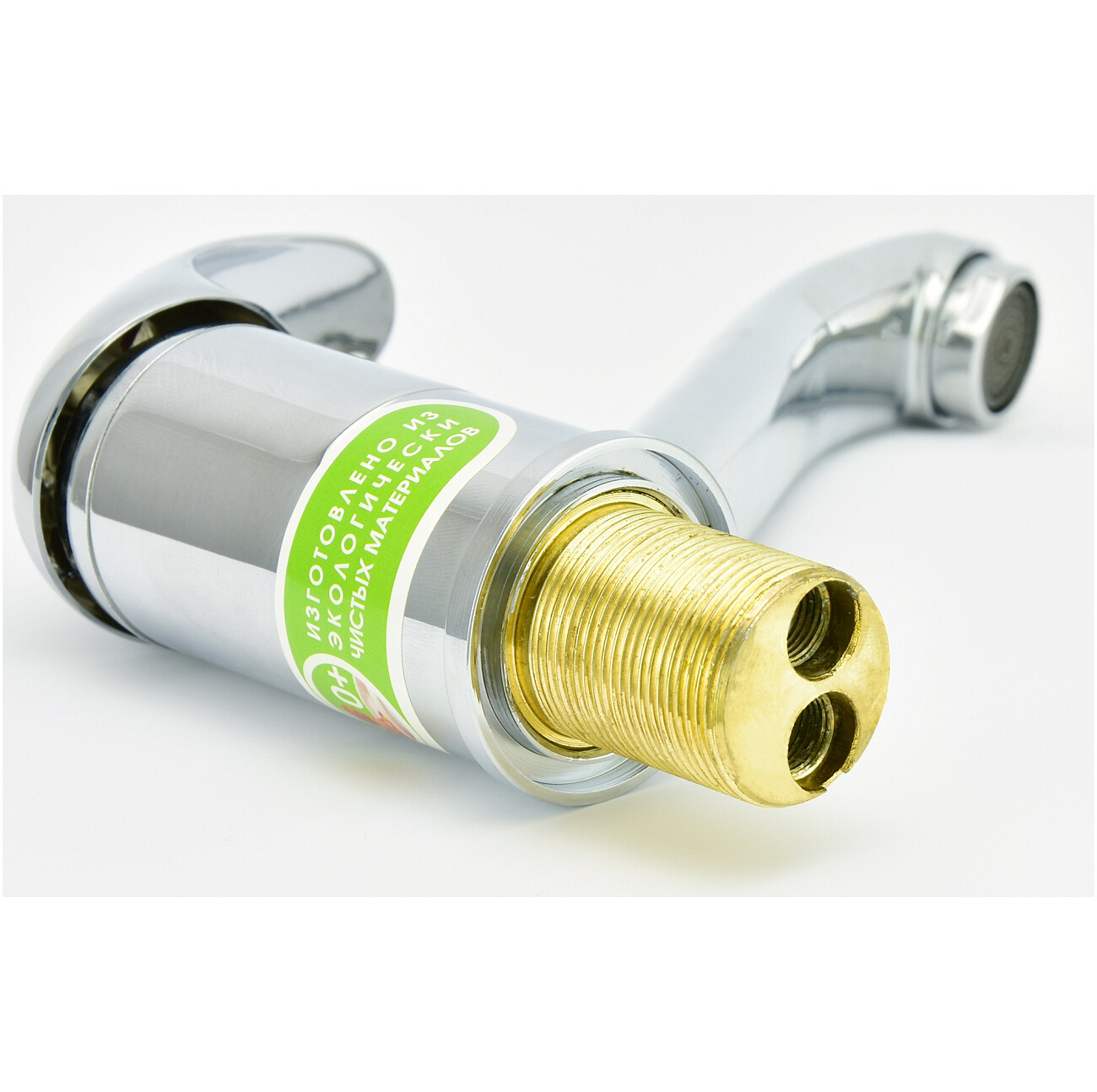 Смеситель для раковины однорычажный хром Juguni Carina 0402.940C - изображение 5