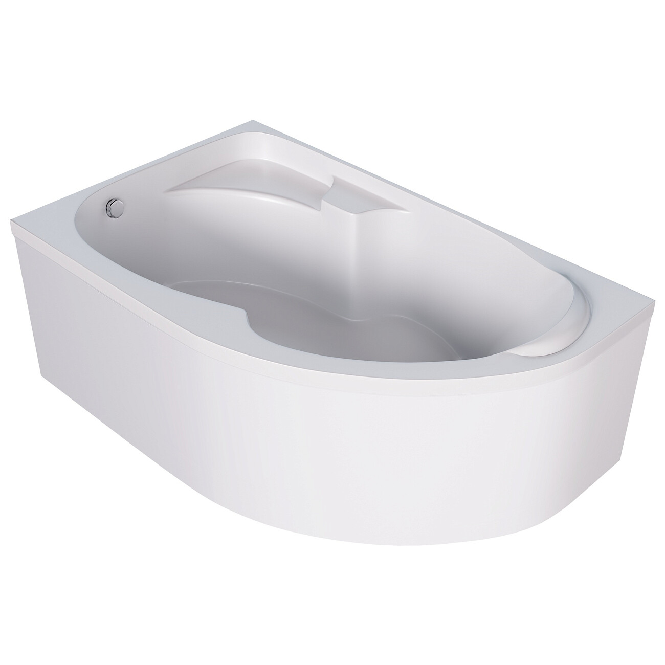 Ванна акриловая 150х90 см левая белая Creto Doris 14-15090L - изображение 4