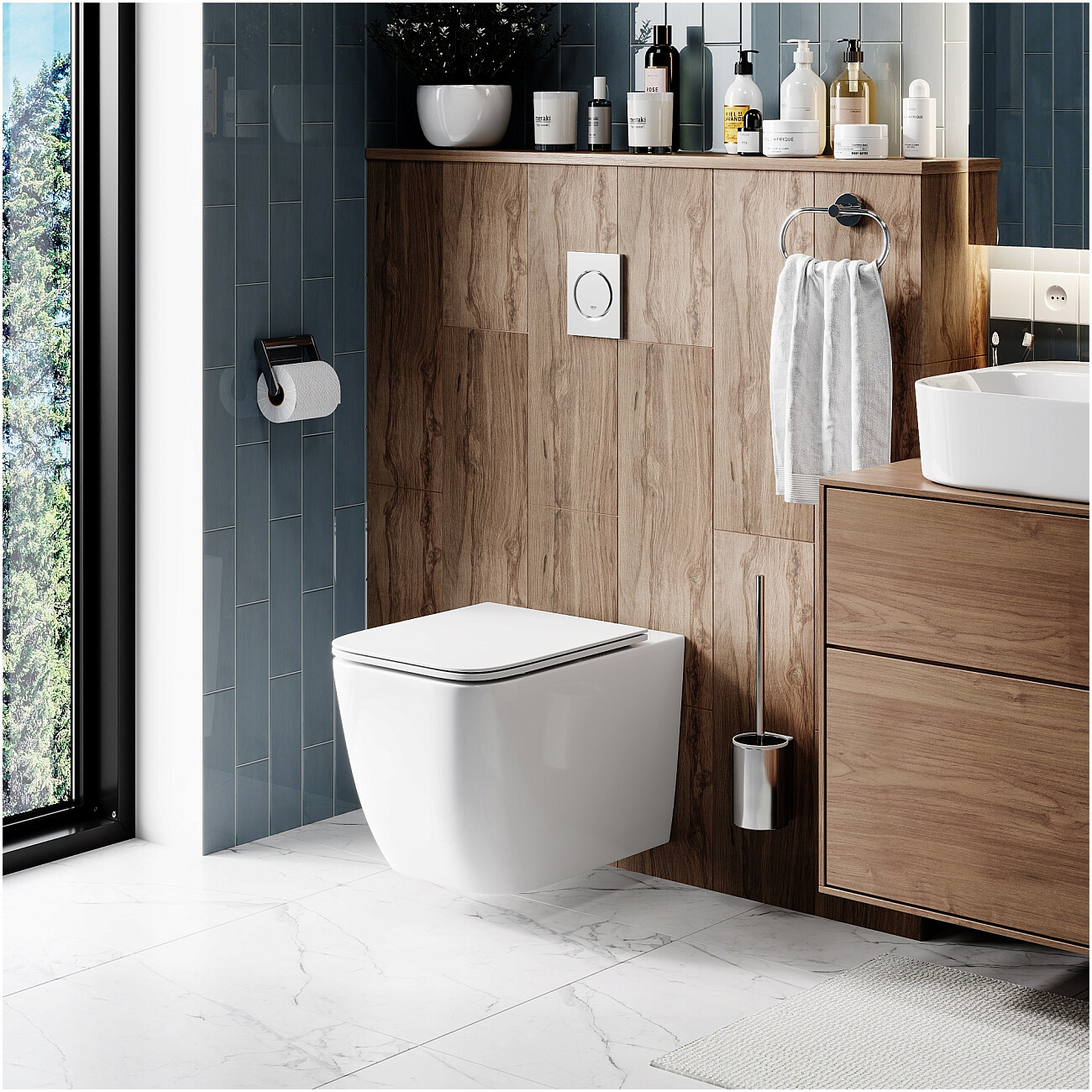 Унитаз подвесной безободковый белый Cerutti SPA Mimi Aria CT8908 - изображение 5