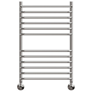 Полотенцесушитель водяной 50х80 см с полкой хром Point &quot;Нептун&quot; PN09158SP П11