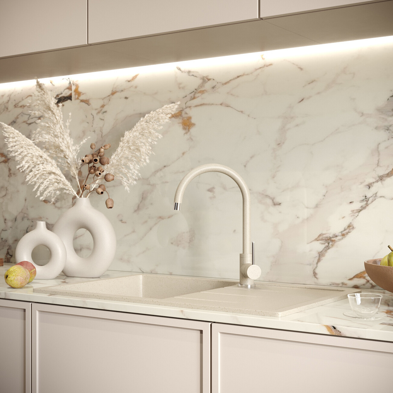 Смеситель для кухни однорычажный берилл Domaci "Солерно" DC-3004 - изображение 4