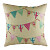 Подушка с принтом Bunting Pink