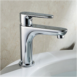 Смеситель для раковины из латуни хром Wasserkraft 3504