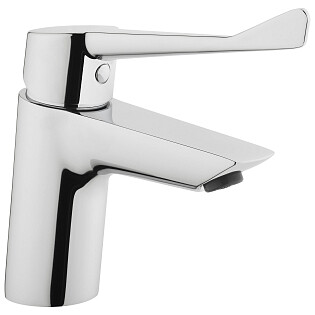 Смеситель для раковины локтевое управление хром Vitra AquaMed Solid S A42484EXP