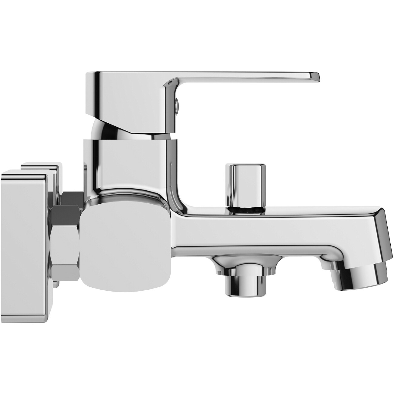 Смеситель для ванны с душем настенный хром Stworki "Купервик" S22100CR - изображение 7