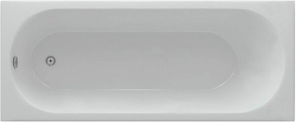 Ванна акриловая 160х70 см белая Aquatek "Оберон" OBR160-0000039 - изображение 1