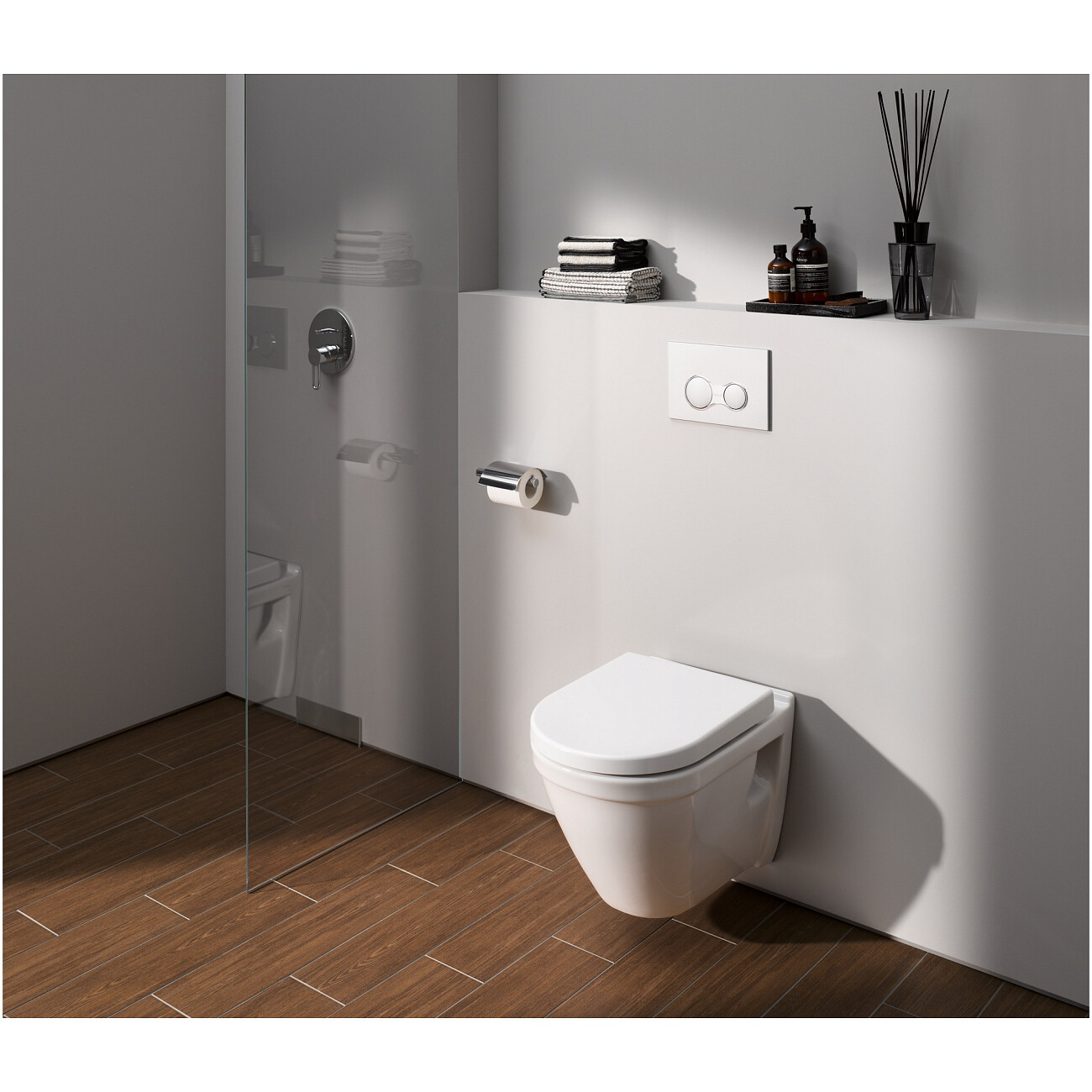 Унитаз подвесной безободковый белый Vitra S50 Rim-Ex 7740B003-0075 - изображение 3