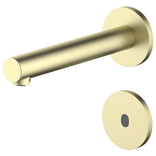 Смеситель для раковины встроенный сенсорный золото матовое Timo Saona 2373-17SM