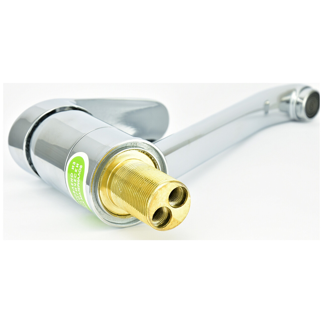 Смеситель для кухни однорычажный хром Juguni Dorado 0402.948C - изображение 5