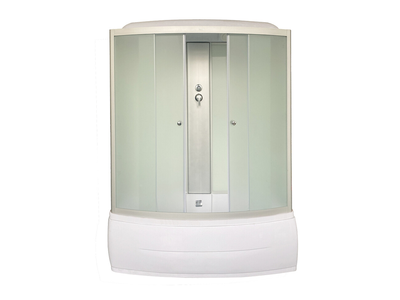 Душевой бокс прямоугольный с высоким поддоном 75х170 см белый Parly BNE170FR - изображение 5