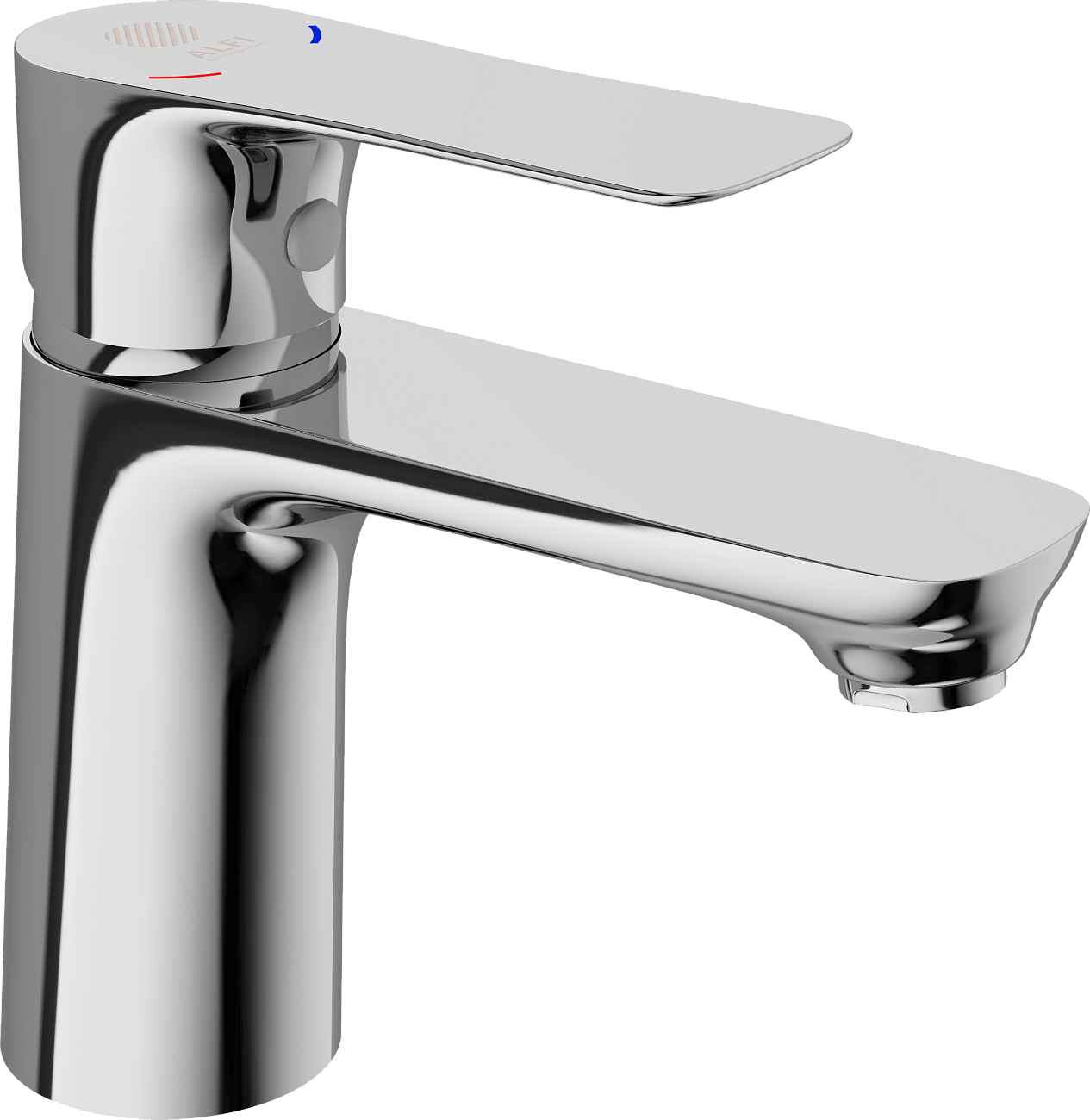 Смеситель для раковины однорычажный хром Stworki "Берген" BER-01cr - изображение 9